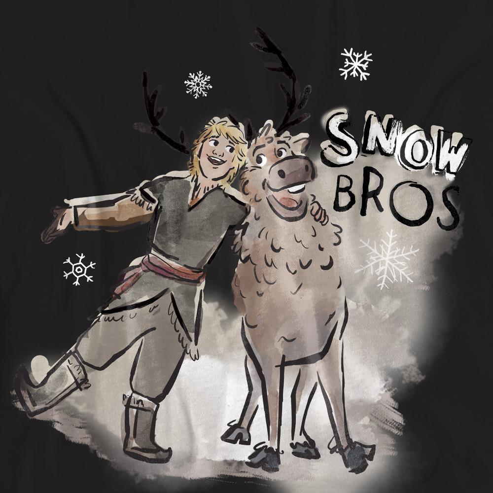 FROZEN Snow Bros Bedrucktes T-Shirt  
