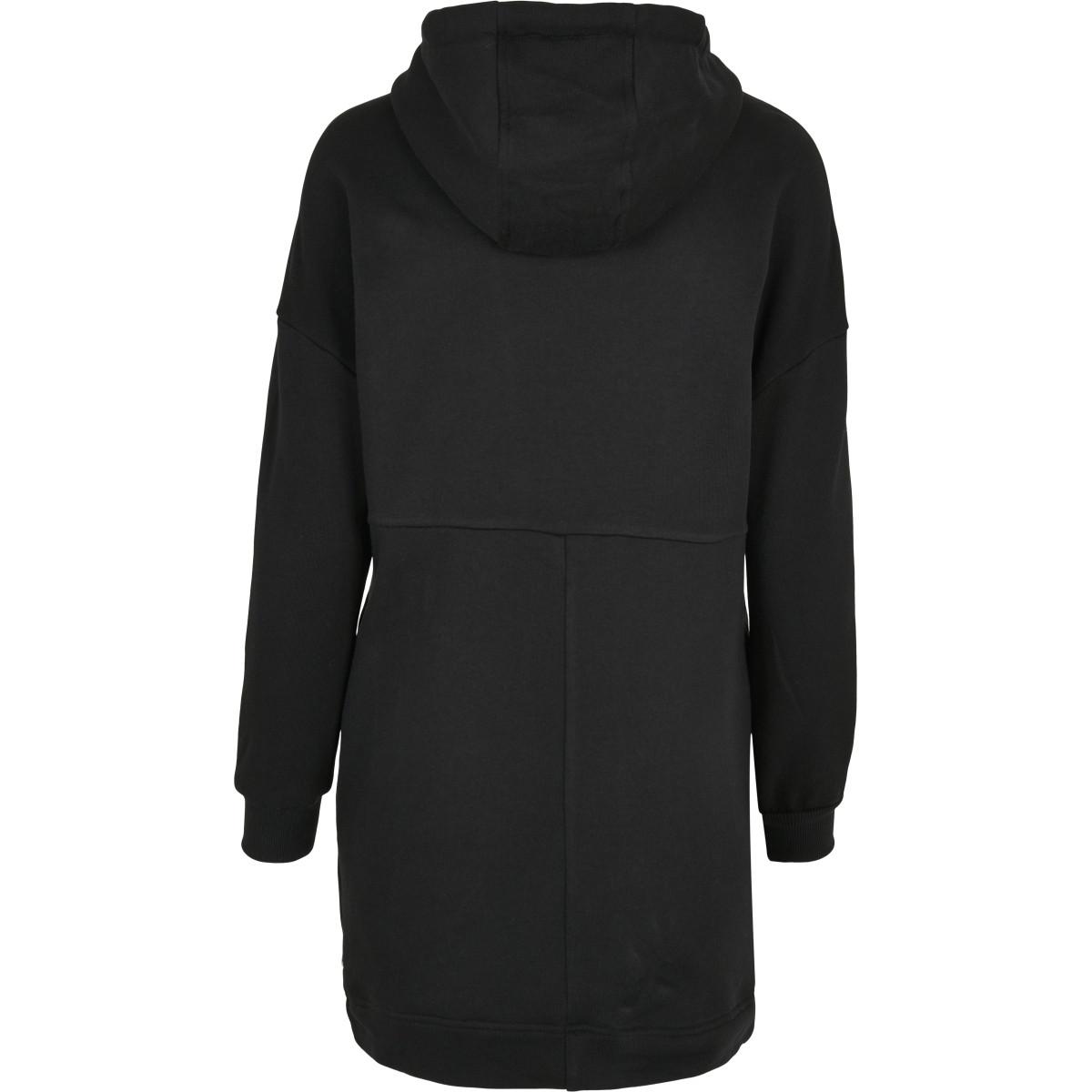 URBAN CLASSICS  kapuzenpullover kleid organic oversized terry 