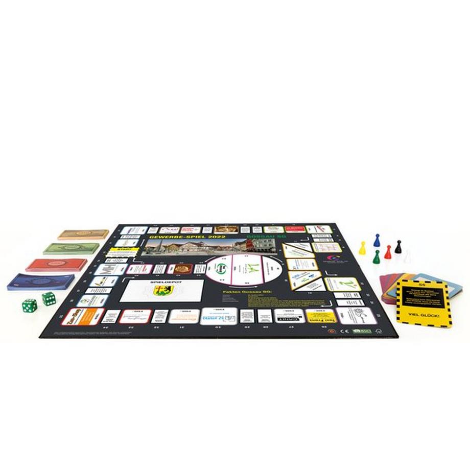 GEWERBE-SPIEL  Brettspiel GOSSAU SG (Deutsch) 