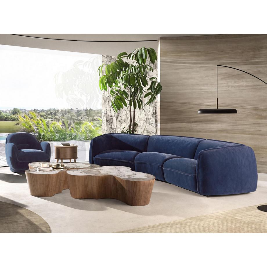 ANGEL CERDA Poltrona girevole dal design moderno  