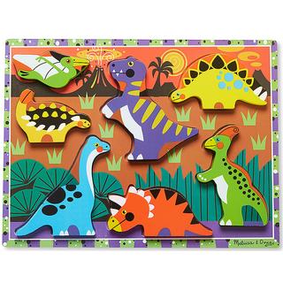 Melissa & Doug  Puzzle Dinosaurier (7Teile) 