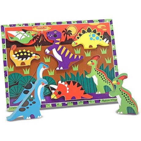 Melissa & Doug  Puzzle Dinosaurier (7Teile) 