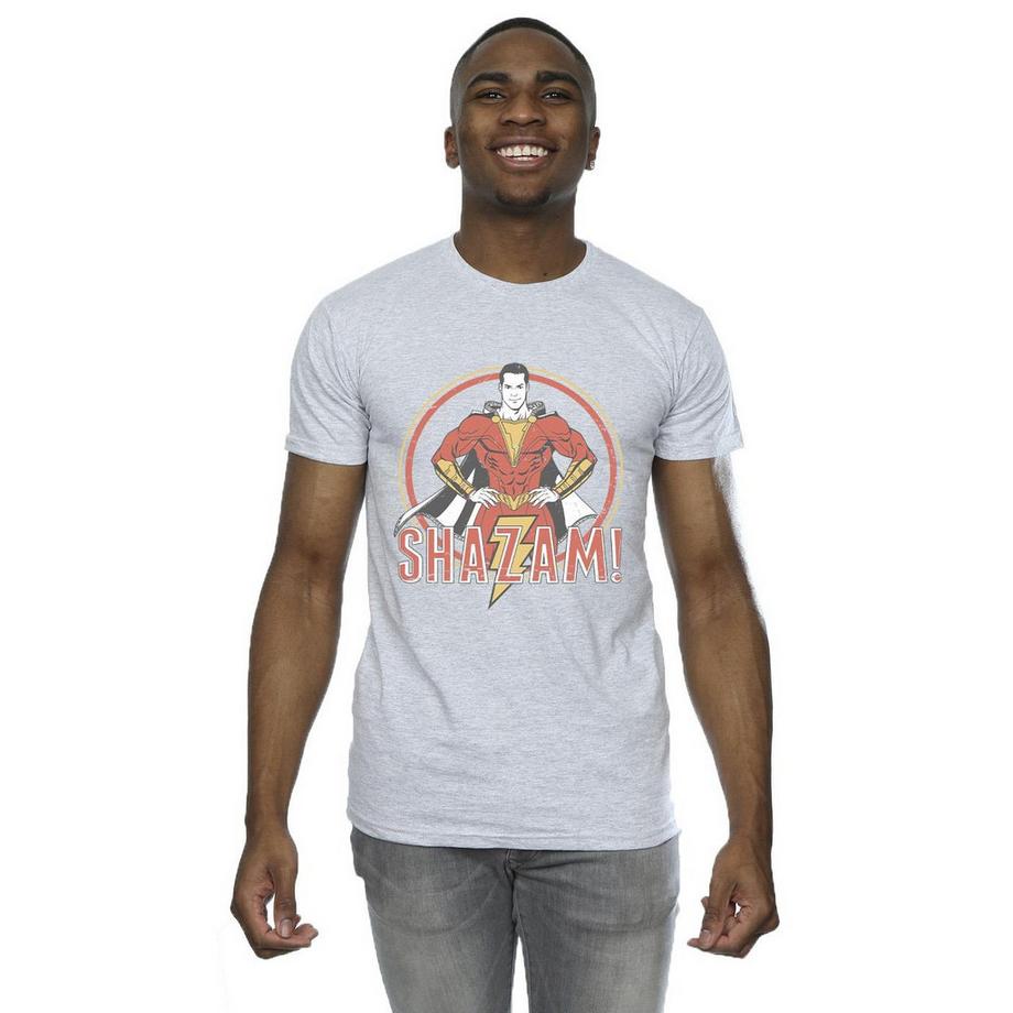 DC COMICS Shazam T-Shirt Stampa Grafica  