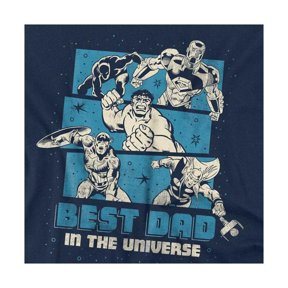 MARVEL  T-ShirtBest Dad In The Universe 