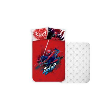 Spiderman Zip Bettwäsche Set