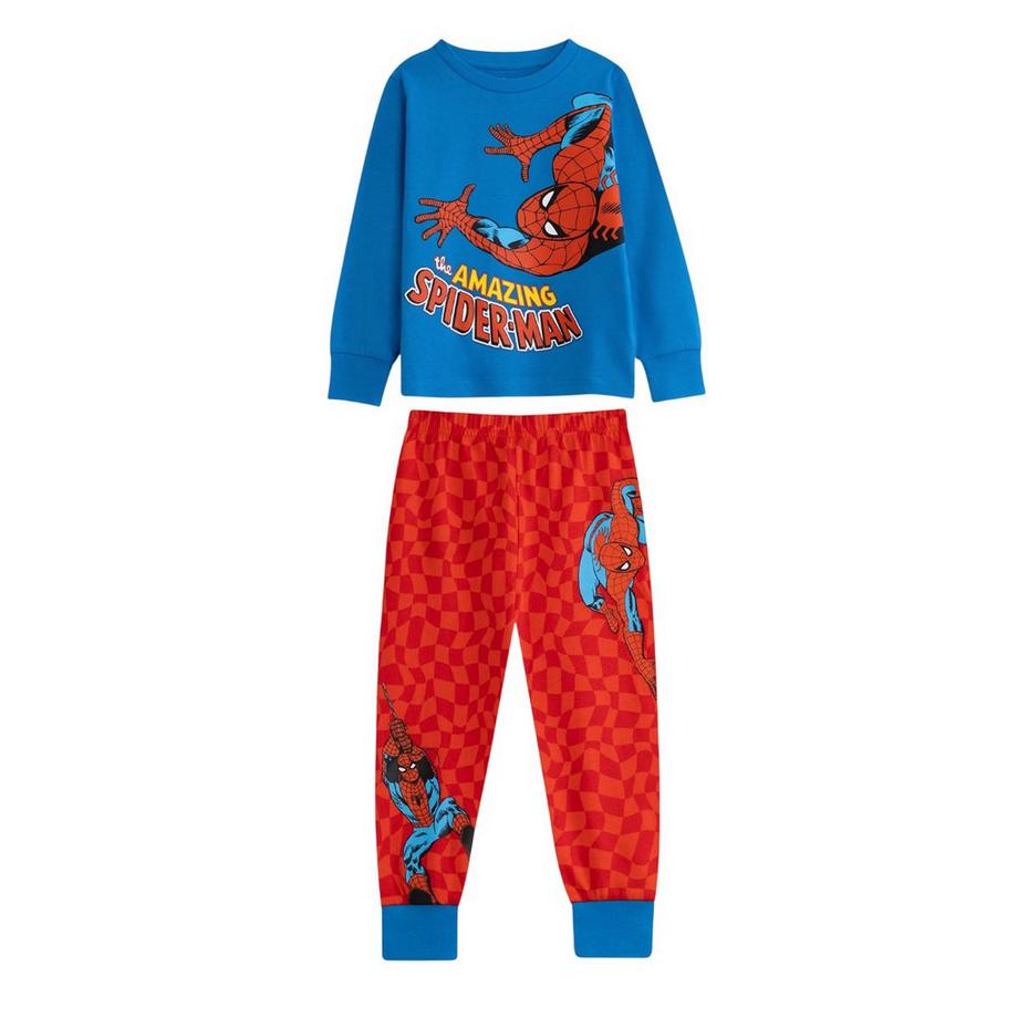MARVEL  Schlafanzug Mit Langer Hose, Langärmlig (2er-Pack) 