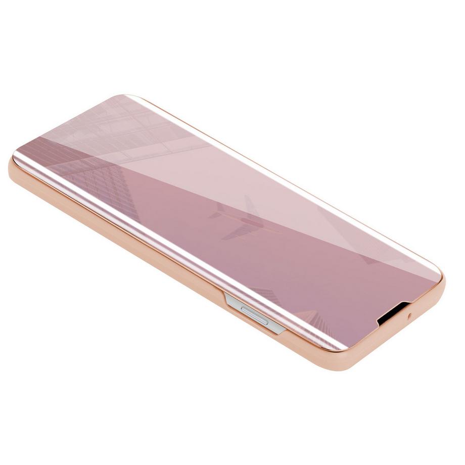 Cadorabo  Hülle für Apple iPhone 12  12 PRO Spiegel Standfunktion 360 Grad Schutz 