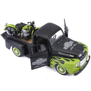 Maisto  1:24 Ford F-1 Pick-Up 1948 Harley Davison 