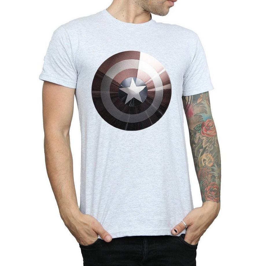 MARVEL Captain America Shield Grafikdruck T-Shirt  
