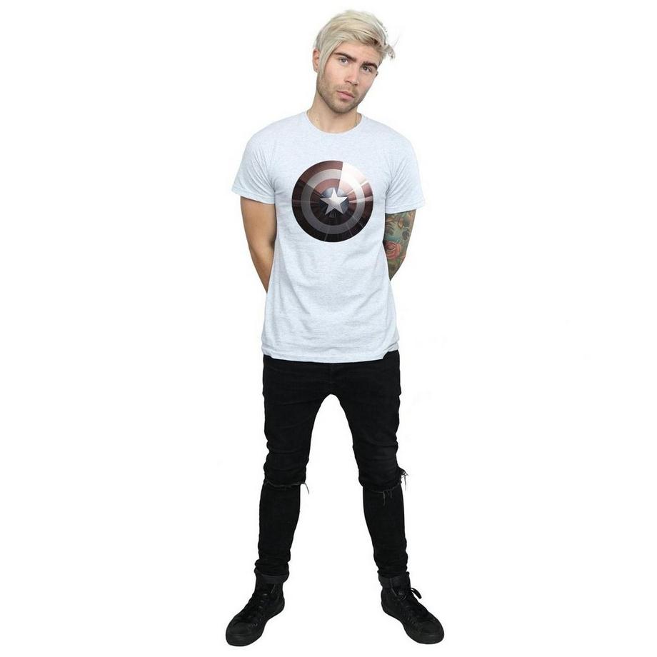 MARVEL Captain America Shield Grafikdruck T-Shirt  