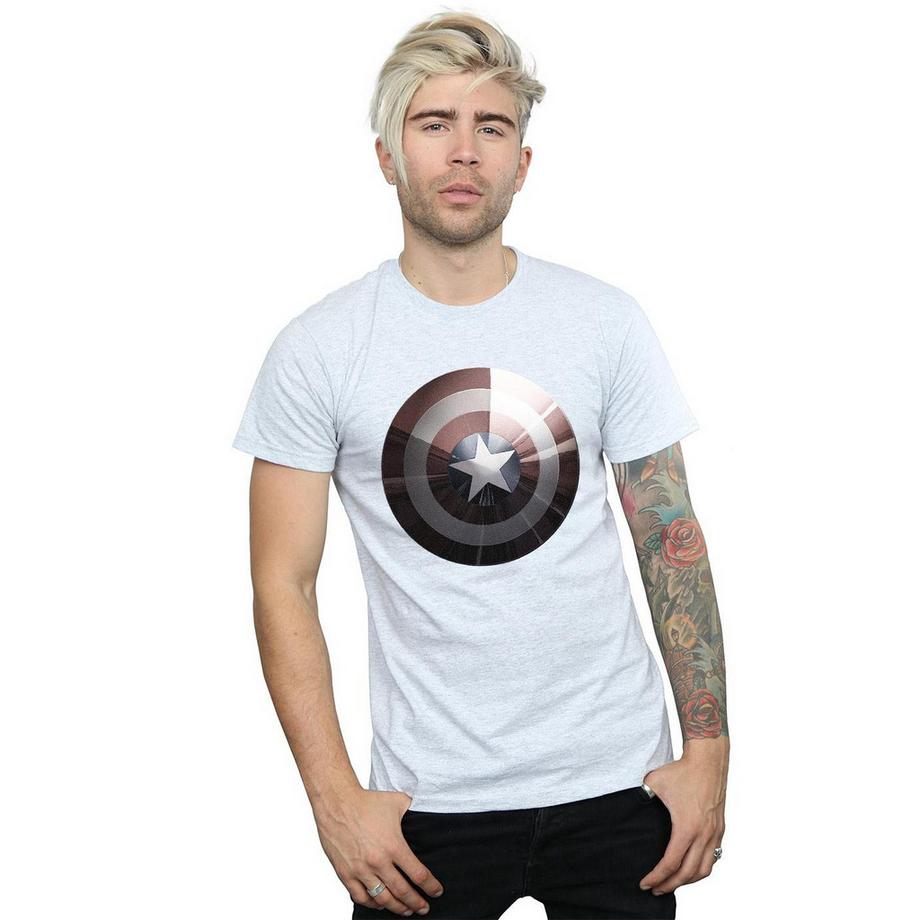 MARVEL Captain America Shield Grafikdruck T-Shirt  