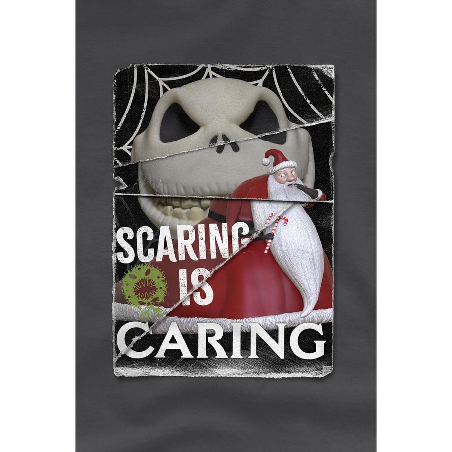 The Nightmare Before Christmas  Scaring Is Caring T-Shirt 