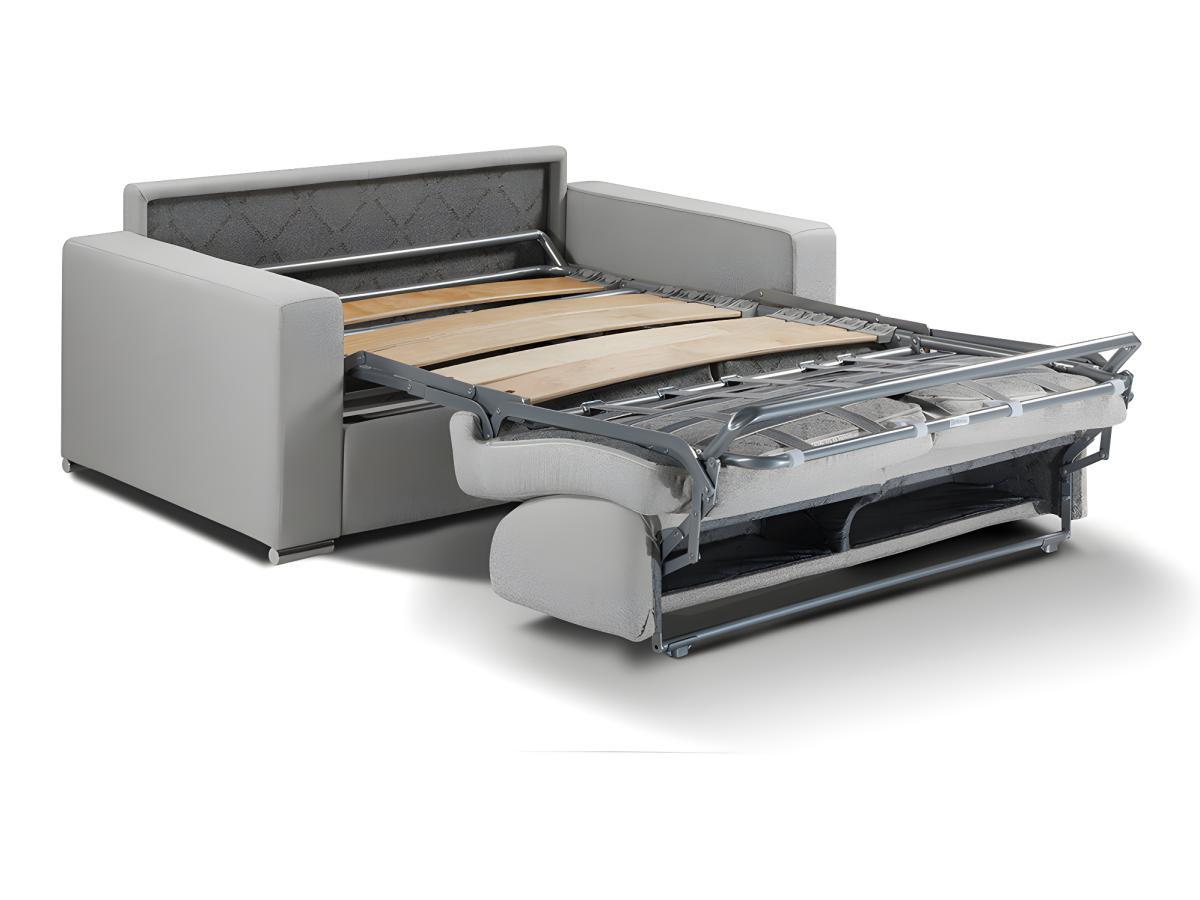 LINEA SOFA Schlafsofa 2Sitzer Stoff CALITO Liegefläche Matratzen  