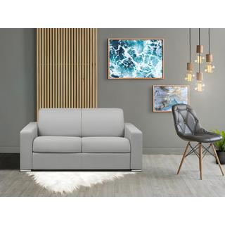 LINEA SOFA Schlafsofa 2Sitzer Stoff CALITO Liegefläche Matratzen  