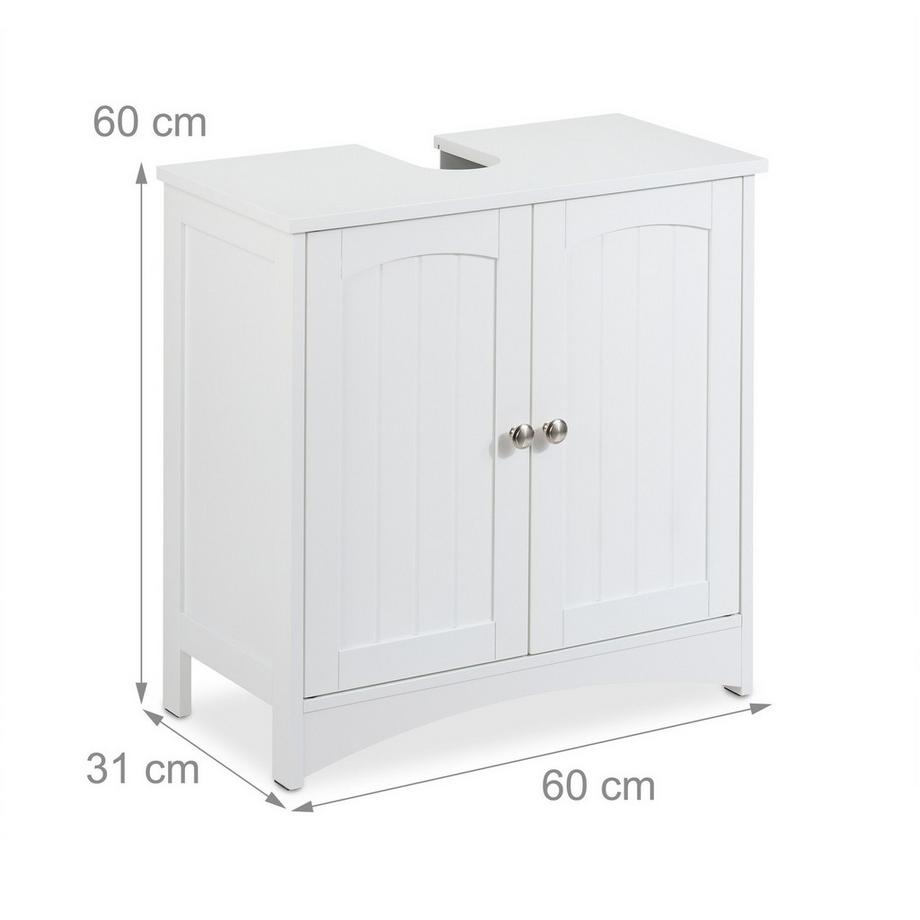 Northix Badezimmerschrank unter dem Waschbecken  