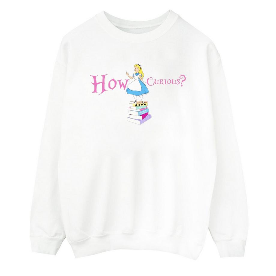 Disney Alice Au Pays Des Merveilles How Curious Sweatshirt  