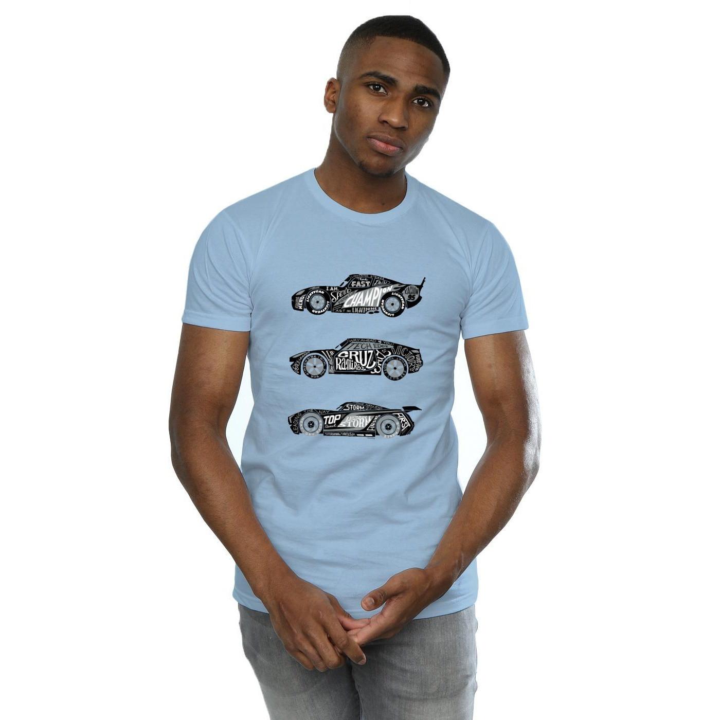 Disney Cars T-Shirt Stampa Grafica  