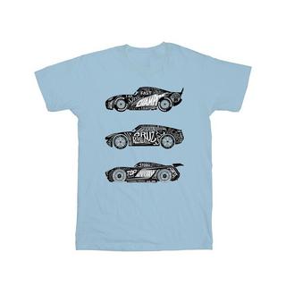 Disney Cars T-Shirt Stampa Grafica  