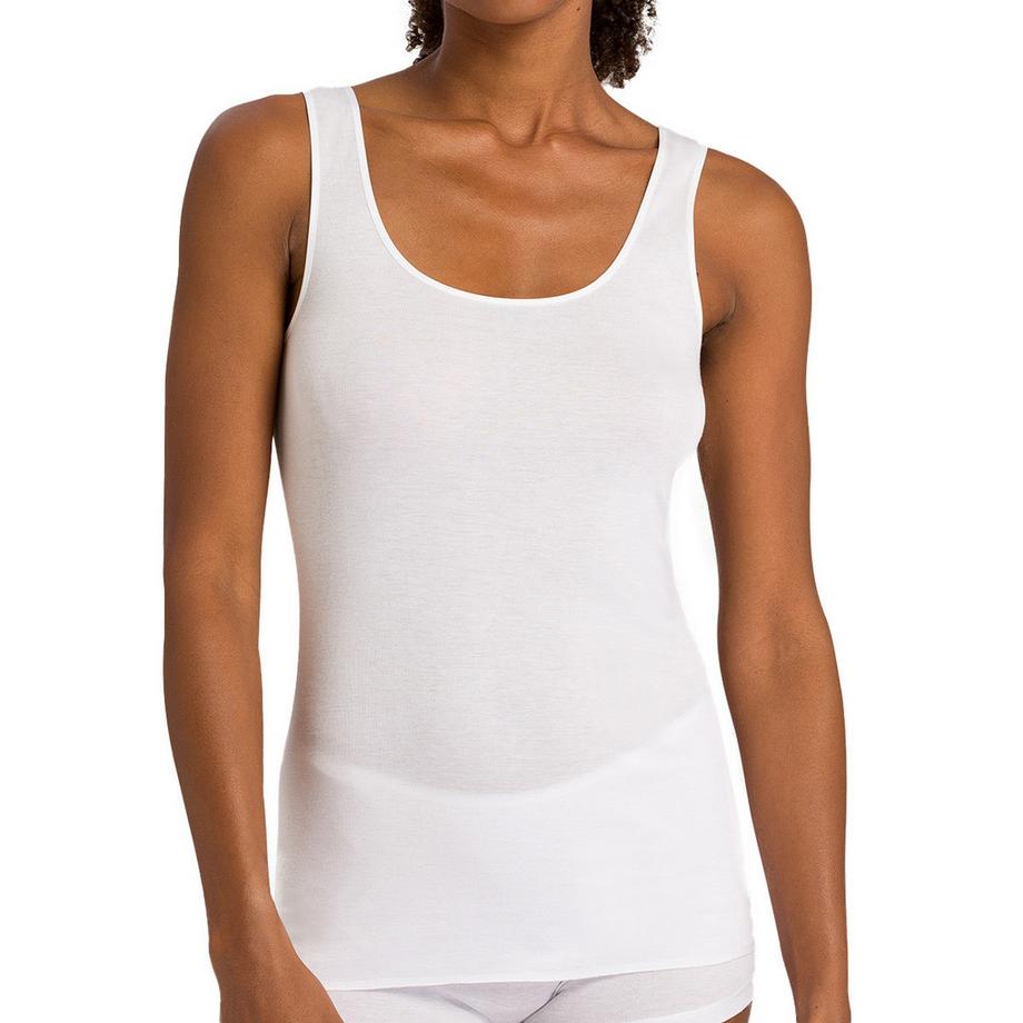 HANRO Cotton Seamless Tank Top 2er Pack  