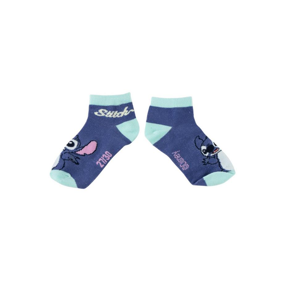 Disney  Lot de Chaussettes Courtes Stitch 
