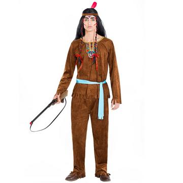 Costume pour homme indien Apache Bison Puissant
