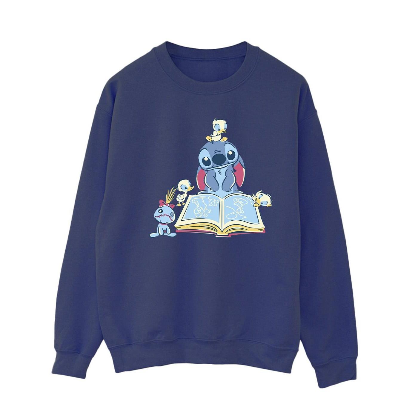 Disney  Reading Reading A Book Sweatshirt 