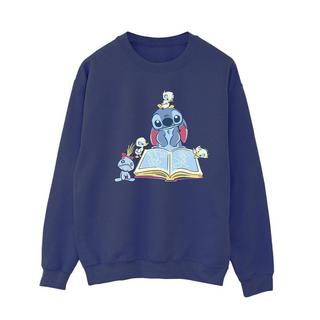 Disney  Reading Reading A Book Sweatshirt 