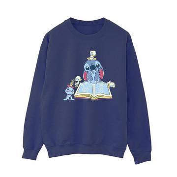 Reading Reading A Book Sweatshirt