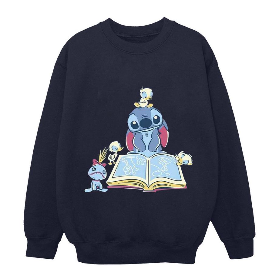 Disney Reading A Book Sweatshirt  