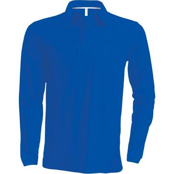 langärmeliges polo-shirt