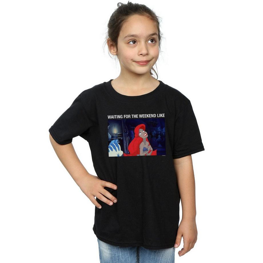 Disney  The Little Mermaid Waiting For The Weekend TShirt 