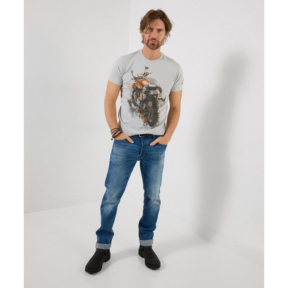 Joe Browns T-Shirt con motivo moto dipinta  