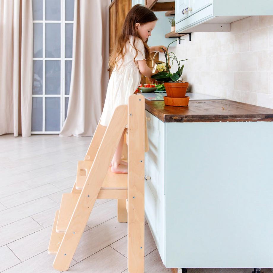 Montessori  Lernturm - zusammenklappbar 