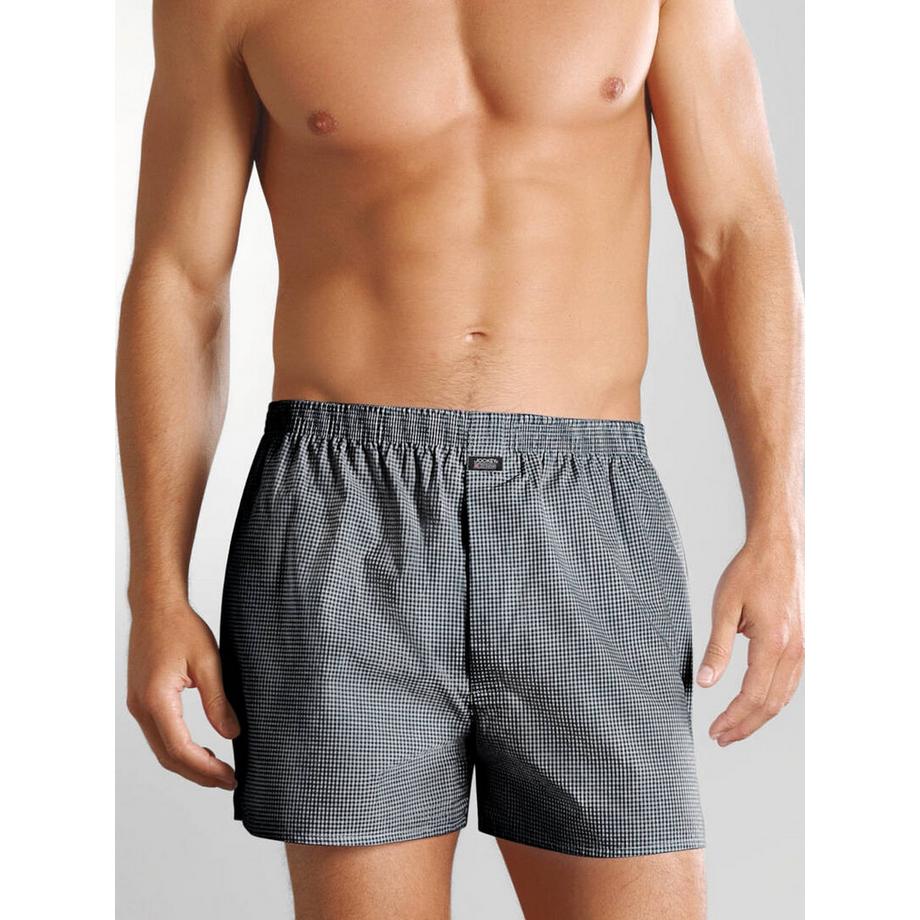 Boxer woven kariert