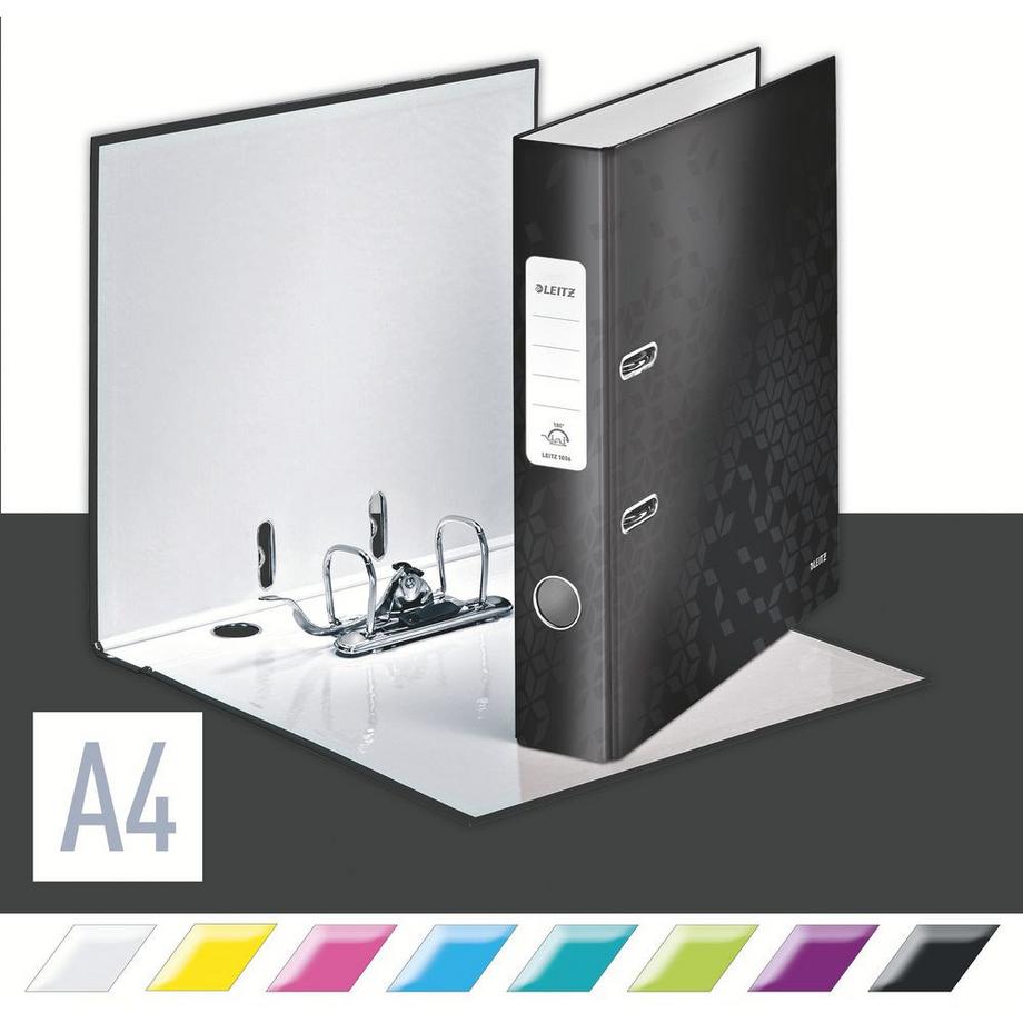 Leitz LEITZ Ordner 180° WOW 5cm 1006-00-95 schwarz A4  
