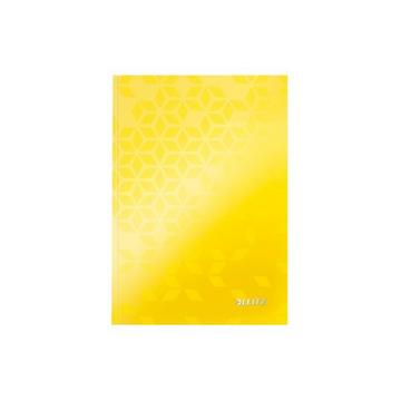 LEITZ Notizbuch WOW A5 4628-10-16 kariert, 90g gelb