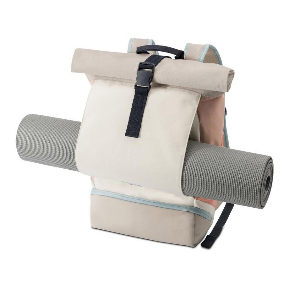 Johnny Urban Allen Zaino Rolltop M Sabbia Rosa  