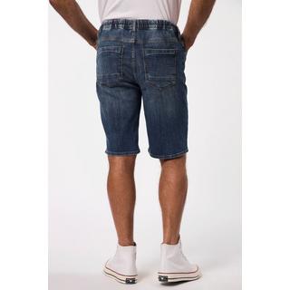 JP1880  Bermuda di jeans leggeri dal taglio dritto e moderno con cintura intera, fino alla tg 8XL 