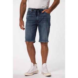 JP1880  Bermuda di jeans leggeri dal taglio dritto e moderno con cintura intera, fino alla tg 8XL 