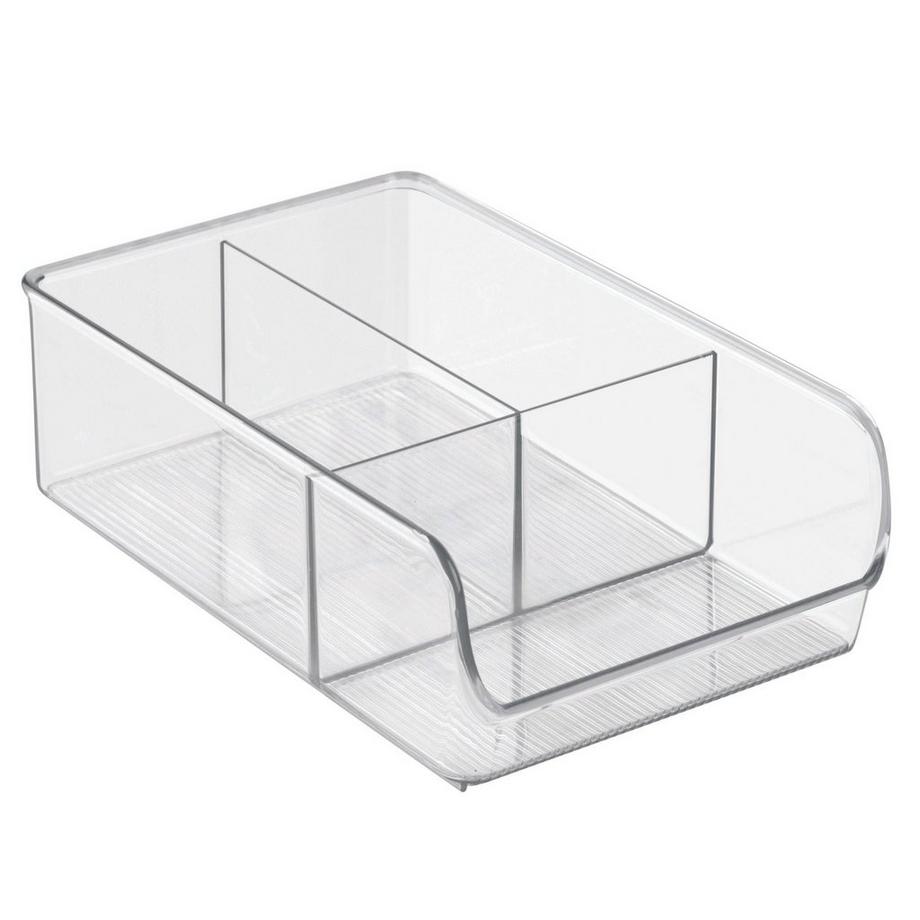 iDesign LINUS   Aufbewahrungsbehälter KLAR   3 Fächer  