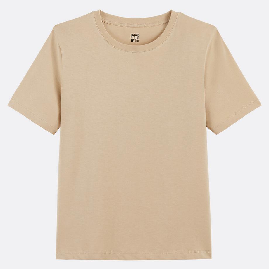 La Redoute Collections Rundhals Kurzarm T-Shirt  