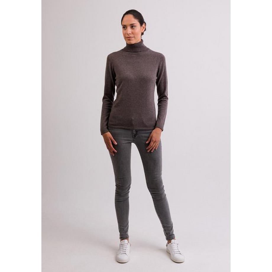 CASH-MERE.CH Pullover Dolcevita Cashmere  