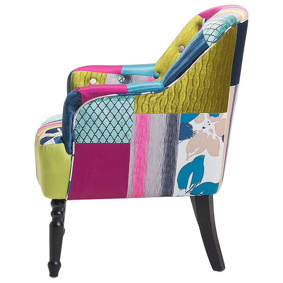 Beliani Fauteuil en Tissu  MANDAL  