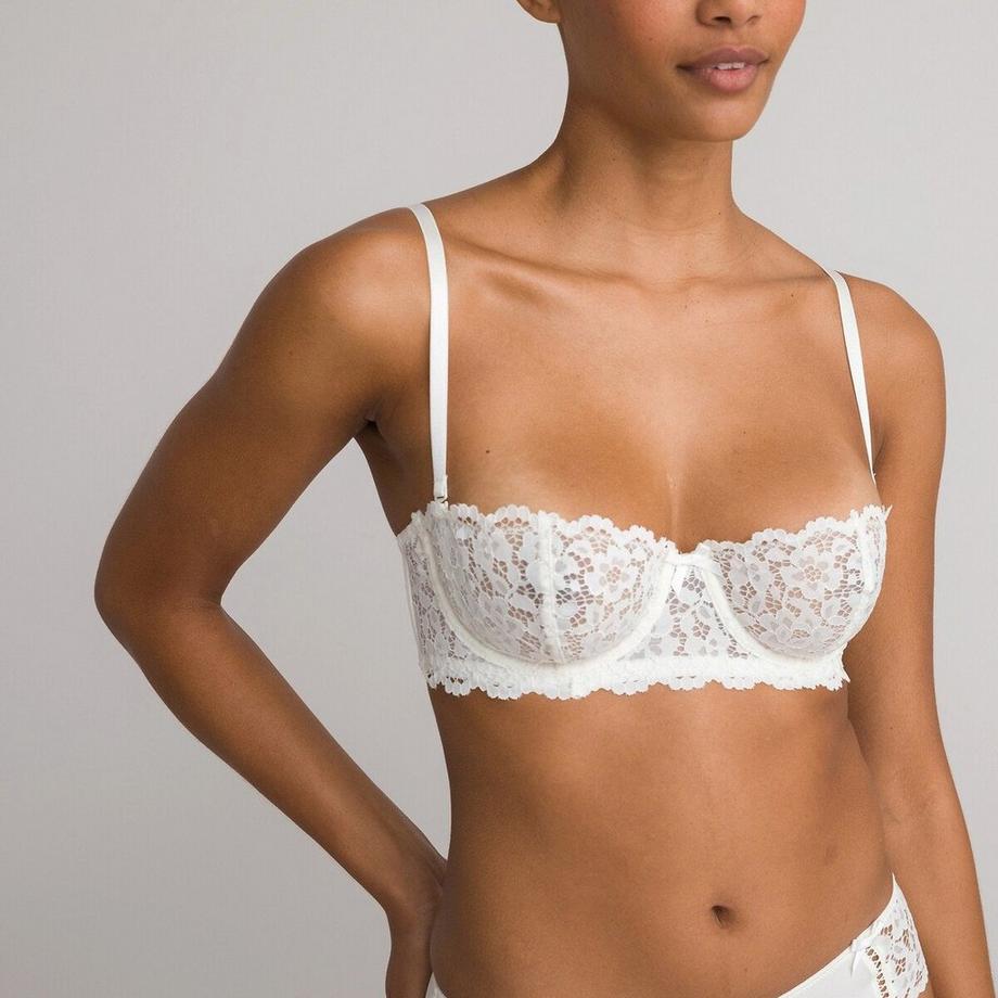 Soutien-gorge bandeau en dentelle Girofle