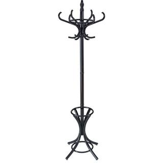 Northio Porte-manteau porte-manteau porte-veste avec porte-parapluie 12 patères-noir  