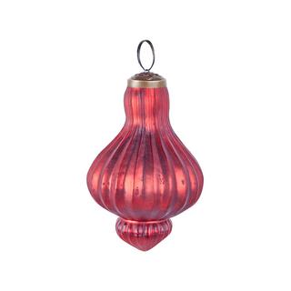 Beliani Lot de 8 boules en Verre Rustique BRILLANT  