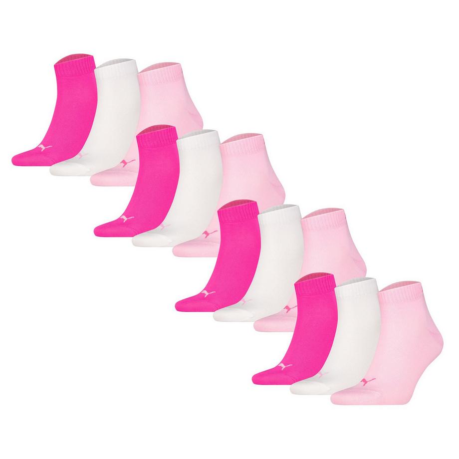 Socken  12er Pack Stretch-Quarter Plain 12P