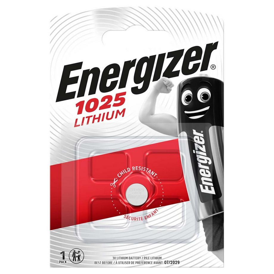 Nedis  Lithium-Knopfzellenbatterie CR1025 | 3V | 1-Blister 
