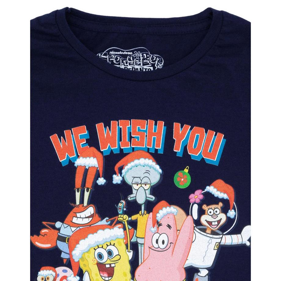 Nickelodeon  Krabby Christmas Maglietta 