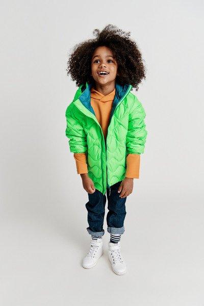 Reima  Kinder Daunenjacke Fossila Neon Green 